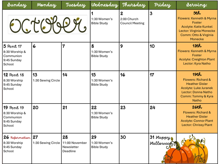 calendar
