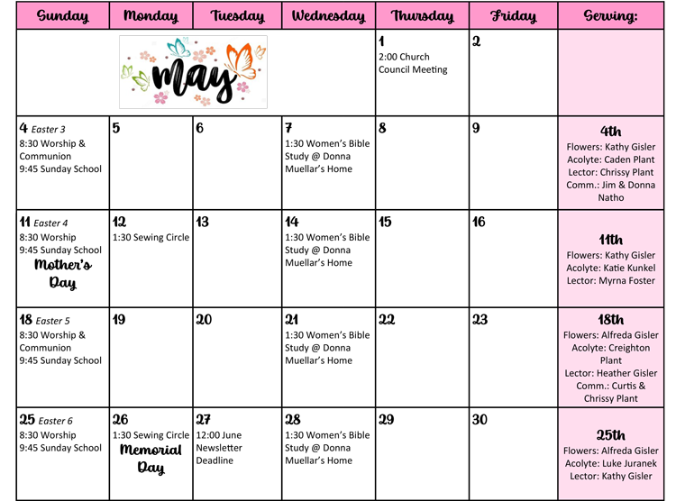 calendar